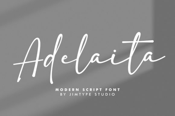Adelaita: The Elegant Script for Modern Creators
