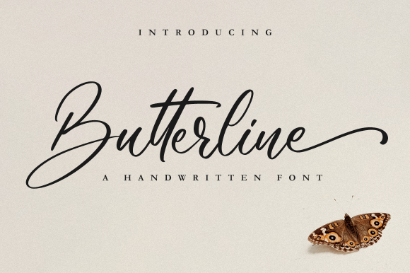 Butterline: A Balanced Script for Elegant Design