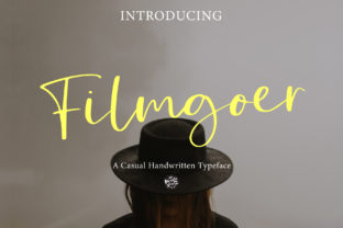 Filmgoer: A Script Font with a Cinematic Soul