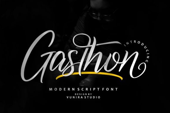 Gasthon: Your Go-To for Modern Script Style