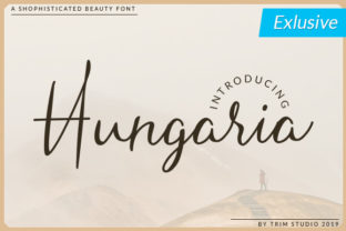 Hungaria: A Script Font for Beauty and Elegance