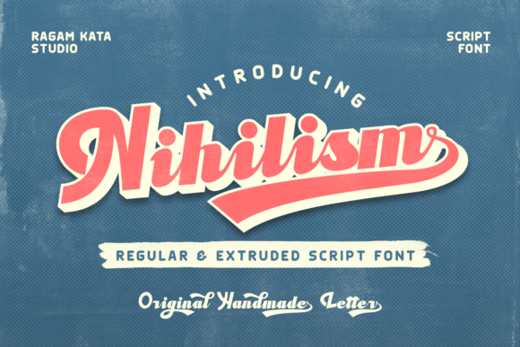 Introducing Nihilism: A Script Font with Soul