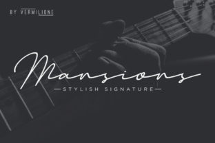 Mansions: A Handwritten Script for Authentic Branding