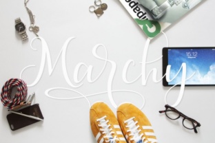 Marchy: The Versatile Handmade Font Family for Modern Brands