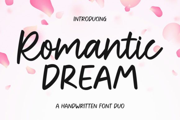 Romantic Dream: A Font Pairing for Effortless Charm
