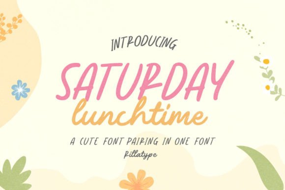 Saturday Lunchtime: A Font That Brings Whimsy to Your Work