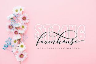 Strong Farmhouse Duo: A Blend of Rustic Charm and Modern Clarity