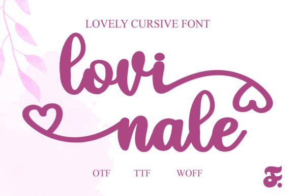 The Artistry of Lovinale: A Script Font for Romantic Branding